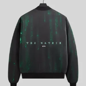 Kith for The Matrix Vance Bomber Jacket Back