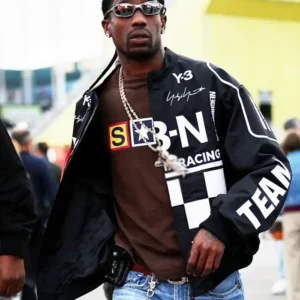 Las Vegas F1 Travis Scott Grand Prix Jacket Front