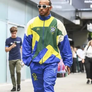 Lewis Hamilton Brazil Track Jacket On Sale