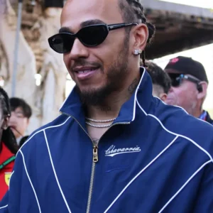 Lewis Hamilton Freedom Belongs to All Blue Track Jacket