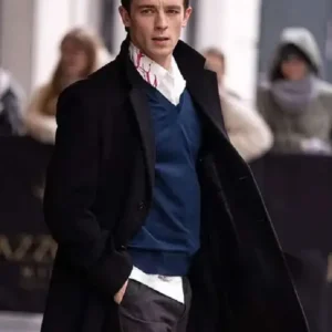 MFW Jannis Niewöhner Black Coat On Sale