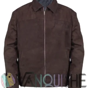 Met Gala After Party Bad Bunny Brown Jacket Front