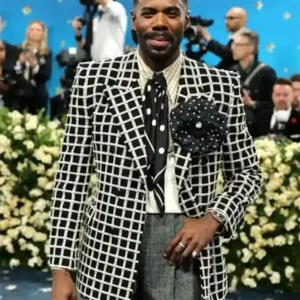Met Gala Colman Domingo Checkered Blazer