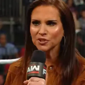 Monday Night Raw Stephanie McMahon Suede Jacket For Women