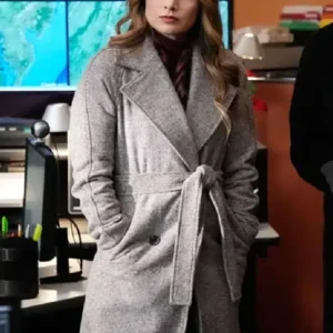 NCIS S23 Katrina Law Grey Trench Coat