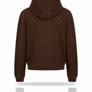 Olympic LV Jake Paul Brown Hoodie Back