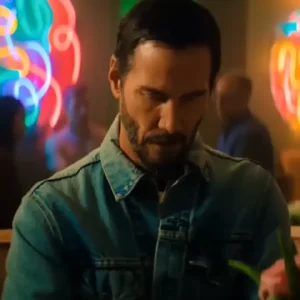 Outcome 2026 Keanu Reeves Denim Jacket