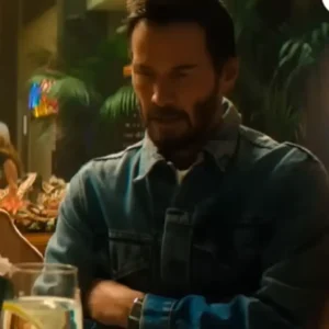Outcome 2026 Keanu Reeves Denim Jacket For Men