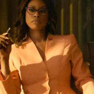 Outcome 2026 Laverne Cox Pink Blazer