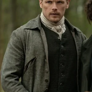 Outlander S07 Jamie Fraser Grey Coat