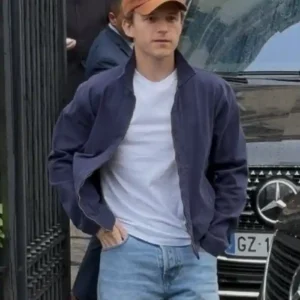 Paris 2026 Tom Holland Blue Jacket For Men