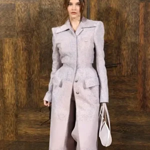 Paris Fashion Barbara Palvin Week Coat