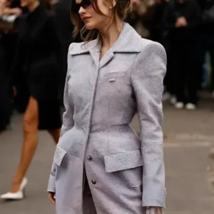 Paris Fashion Barbara Palvin Week Coat For Women