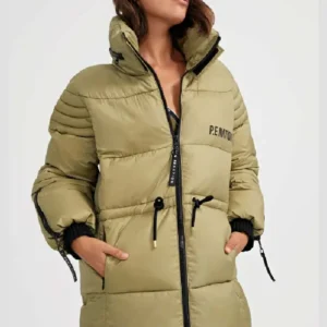 Pe Nation Full Court Olive Jacket