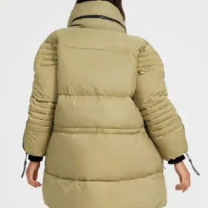 Pe Nation Full Court Olive Jacket Back