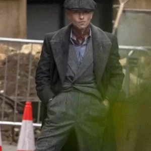 Peaky Blinders The Immortal Man Barry Keoghan Grey Coat For Men