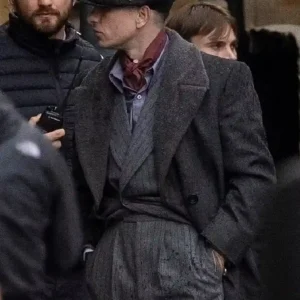 Peaky Blinders The Immortal Man Barry Keoghan Grey Coat For Sale