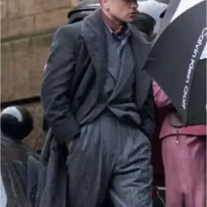 Peaky Blinders The Immortal Man Barry Keoghan Grey Coat On Sale