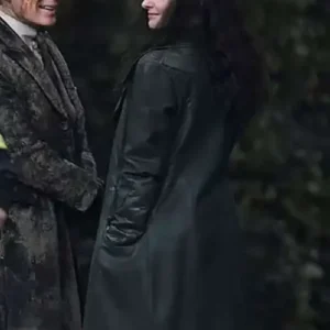 Peaky Blinders The Immortal Man Rebecca Ferguson Leather Coat Back