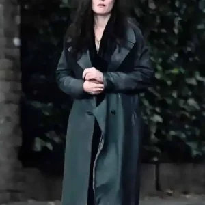 Peaky Blinders The Immortal Man Rebecca Ferguson Leather Coat Front