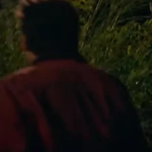 Power Ballad Paul Rudd Maroon Jacket Back