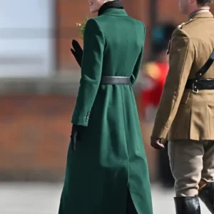 Princess Kate Patrick’s Day Green Coat Back