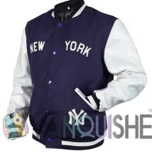 Ralph Lauren Yankees Varsity Jacket Side Look