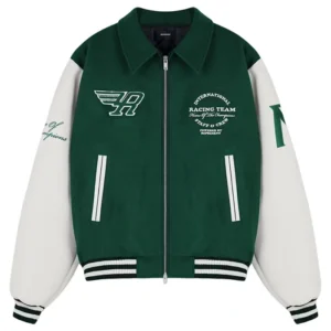 Represent Racing Varsity Jacket Green