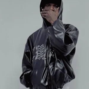 Seyi Vibez GoCrazy Black Jacket