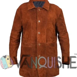 Shop Alyssa Diaz The Rookie S08 Suede Leather Jacket