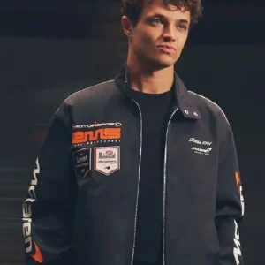 Shop McLaren Racing Logo Black Jacket