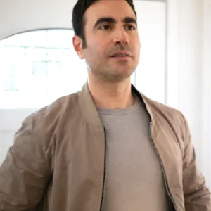 Shrinking S03 Brett Goldstein Brown Jacket