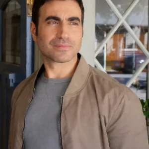 Shrinking S03 Brett Goldstein Brown Jacket For Men