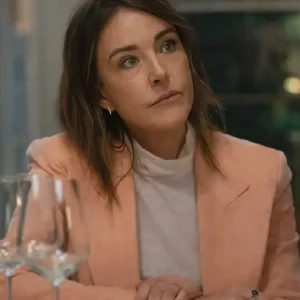 Shrinking S03 Christa Miller Pink Blazer