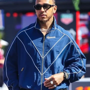 Sir Lewis Hamilton Freedom Belongs to All Blue Track Jacket