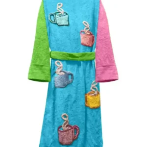 Spa Bathrobe Multicolor Terry Towel On Sale For Men