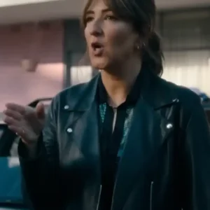 Sunny Nights 2026 D'Arcy Carden Leather Jacket For Women