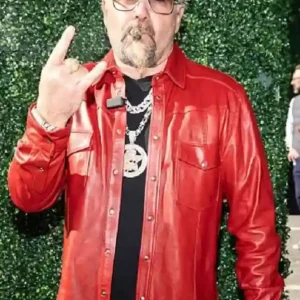 Super Bowl Guy Fieri Leather Jacket