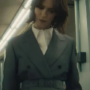 The Beauty Rebecca Hall Grey Blazer