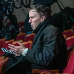 The Bride Christian Bale Black Coat Front