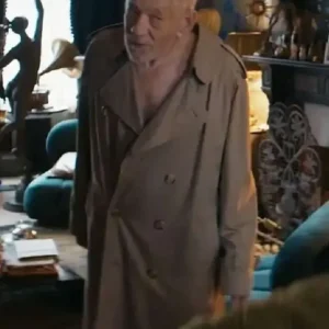 The Christophers Ian McKellen Brown Coat