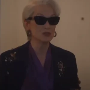 The Devil Wears Prada 2 Miranda Priestly Embroidered Coat