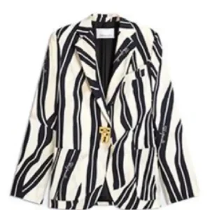 The Devil Wears Prada 2 Miranda Priestly Striped Blazer Front