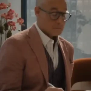 The Devil Wears Prada 2 Nigel Light Brown Blazer On Sale