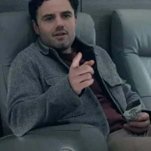 The Hunting Party S02 Josh McKenzie Grey Jacket