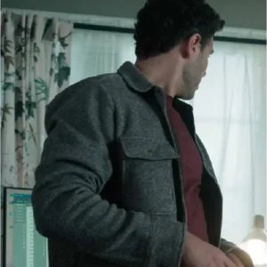 The Hunting Party S02 Josh McKenzie Grey Jacket On Sale