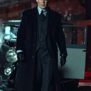 The Immortal Man Cillian Murphy Black Coat For Men