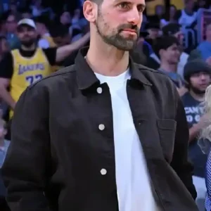 The Los Angeles Lakers Novak Djokovic Black Jacket