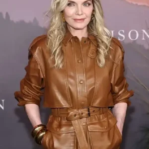 The Madison Michelle Pfeiffer Premiere Leather Jacket