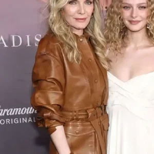 The Madison Michelle Pfeiffer Premiere Leather Jacket On Sale